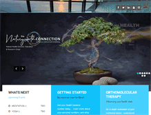 Tablet Screenshot of naturopathconnection.com